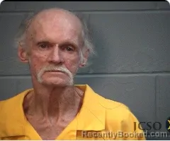 Mugshot of JAMES T HOLMES booked in Jackson County, Mississippi on May 15, 2026