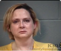 Mugshot of KRISTEN D THOMPSON booked in Jackson County, Mississippi on June 3, 2026