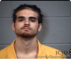 Mugshot of JAXTON T HUGHES booked in Jackson County, Mississippi on June 6, 2026