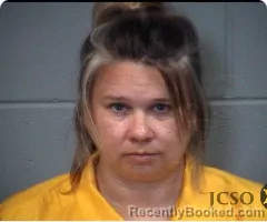 Mugshot of JENNIFER L WILLIAMS booked in Jackson County, Mississippi on June 7, 2026