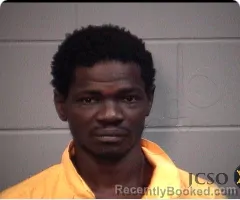 Mugshot of OLADIMEJI P AJAGBONNA booked in Jackson County, Mississippi on June 24, 2026
