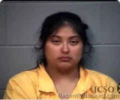 Mugshot of LESLIE A CARRILLO HERNANDEZ booked in Jackson County, Mississippi on July 2, 2026