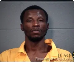 Mugshot of ALEXANDER O BURRAGE booked in Jackson County, Mississippi on July 2, 2026