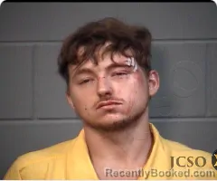 Mugshot of DYLAN M HOVER booked in Jackson County, Mississippi on July 3, 2026