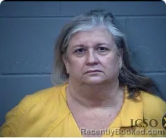 Mugshot of PAMELA B SHARPLIN booked in Jackson County, Mississippi on July 11, 2026