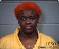Mugshot of TYAZIA A GIPSON booked in Jackson County, Mississippi on July 13, 2026
