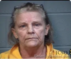 Mugshot of LISA D PITTS booked in Jackson County, Mississippi on July 14, 2026