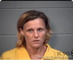Mugshot of APRIL T CARTER booked in Jackson County, Mississippi on July 17, 2026