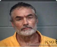 Mugshot of ROBERT L WARD booked in Jackson County, Mississippi on July 18, 2026