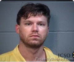 Mugshot of SETH D EUBANKS booked in Jackson County, Mississippi on July 19, 2026