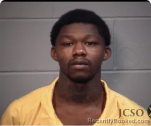 Mugshot of DEANGELO A ADAMS booked in Jackson County, Mississippi on August 4, 2026