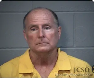 Mugshot of STEVE C SAMPSON booked in Jackson County, Mississippi on August 4, 2026