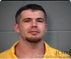Mugshot of Joshua A Thibault booked in Jackson County, Mississippi on August 18, 2026