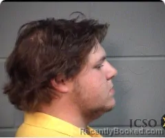 Mugshot of Brandon H Ates booked in Jackson County, Mississippi on August 18, 2026