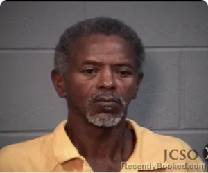 Mugshot of Patrick J Thompson booked in Jackson County, Mississippi on August 19, 2026