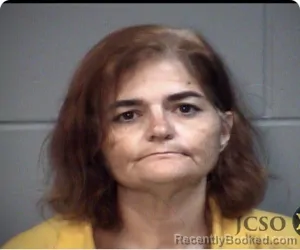 Mugshot of Daphne E Guthrie booked in Jackson County, Mississippi on August 19, 2026
