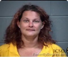 Mugshot of Sally J Kingham booked in Jackson County, Mississippi on August 24, 2026