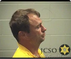 Mugshot of Mark A Lacy booked in Jackson County, Mississippi on August 24, 2026