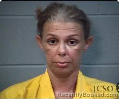 Mugshot of Samantha J Stewart booked in Jackson County, Mississippi on August 25, 2026