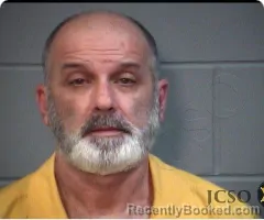 Mugshot of Michael T Simmons booked in Jackson County, Mississippi on August 25, 2026