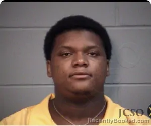 Mugshot of Keondre Z Hurst booked in Jackson County, Mississippi on August 28, 2026