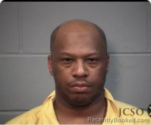 Mugshot of Dante Rainey booked in Jackson County, Mississippi on August 28, 2026