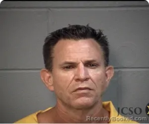 Mugshot of James W Kelley booked in Jackson County, Mississippi on September 3, 2026