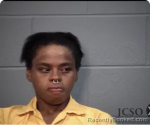 Mugshot of Malaysha S Booker booked in Jackson County, Mississippi on September 6, 2026