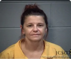 Mugshot of Kelly L Mezaayala booked in Jackson County, Mississippi on September 7, 2026