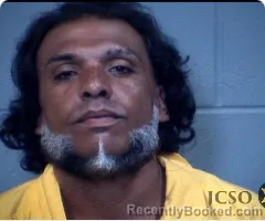 Mugshot of Gregory J Santoni Ramirez booked in Jackson County, Mississippi on September 9, 2026