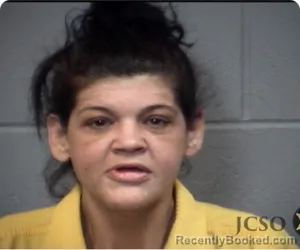 Mugshot of Ashley A Cole booked in Jackson County, Mississippi on September 9, 2026