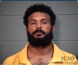 Mugshot of Glevis S Valdez-Cedeno booked in Jackson County, Mississippi on September 10, 2026