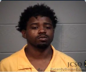 Mugshot of Damarcus J Jenkins booked in Jackson County, Mississippi on September 10, 2026