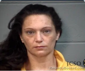 Mugshot of Danielle R Block booked in Jackson County, Mississippi on September 12, 2026
