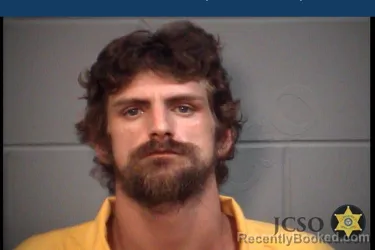 Mugshot of Brandon R Hinkle booked in Jackson County, Mississippi on September 24, 2026