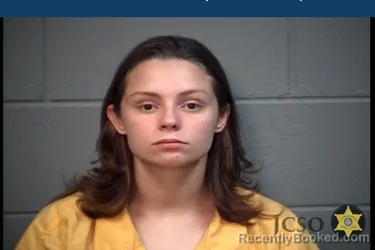 Mugshot of Hailey J Prentice booked in Jackson County, Mississippi on September 24, 2026
