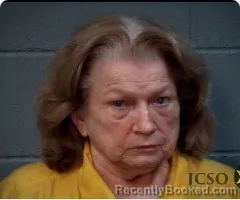 Mugshot of Sherry L Ryan booked in Jackson County, Mississippi on October 1, 2026