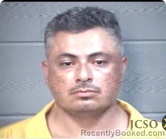 Mugshot of Frank A Jaimes booked in Jackson County, Mississippi on October 1, 2026