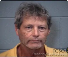Mugshot of David A Penton booked in Jackson County, Mississippi on October 14, 2026