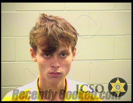 Booking photo from Jackson County, Mississippi