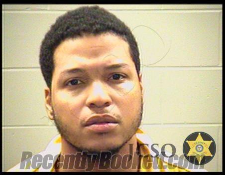 Booking photo from Jackson County, Mississippi