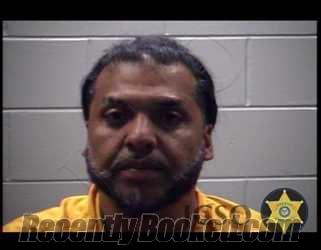 Booking photo from Jackson County, Mississippi