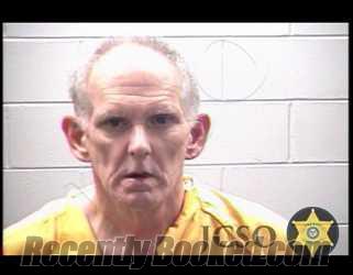 Booking photo from Jackson County, Mississippi