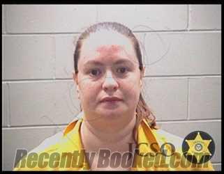 Booking photo from Jackson County, Mississippi