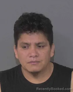 Mugshot of Esteban Vivas Flores booked in Union County, North Carolina on September 12, 2026