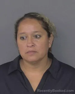 Mugshot of Beatriz Adriana Martinez Rodriguez booked in Union County, North Carolina on September 13, 2026