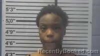 Mugshot of MYJAH BOURNE booked in Jones County, Mississippi on June 17, 2026