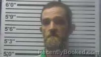 Mugshot of Shawn Hopkins booked in Jones County, Mississippi on July 27, 2026