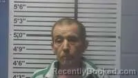 Mugshot of Jerry Lindsey booked in Jones County, Mississippi on July 29, 2026