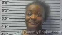 Mugshot of LAQUITA SAUCIER booked in Jones County, Mississippi on August 4, 2026